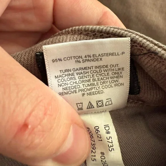 Express Jeans Women's Size 10 Boyfriend MidRise Brown Denim Cotton - Picture 7 of 8